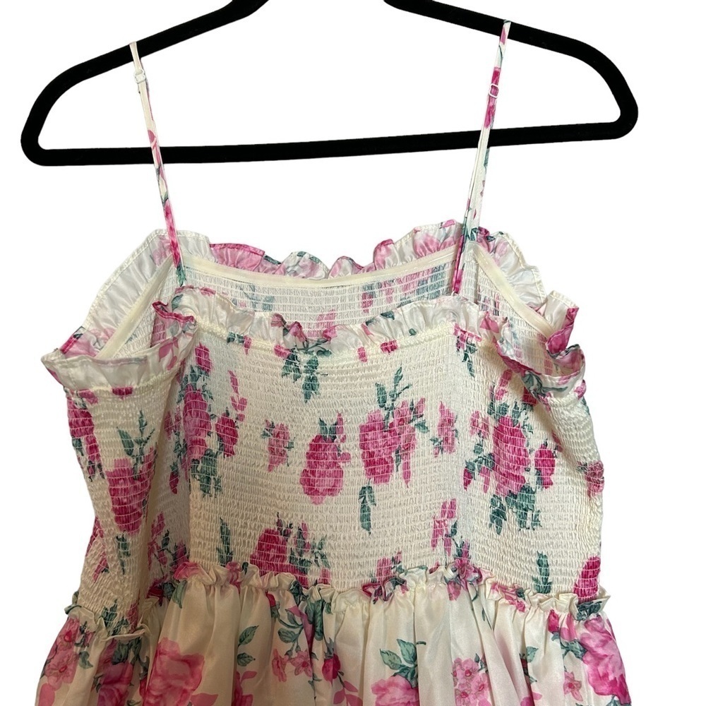 LoveShackFancy x Target Floral & Tiered Elise Midi Dress Sz. L - Picture 10 of 15